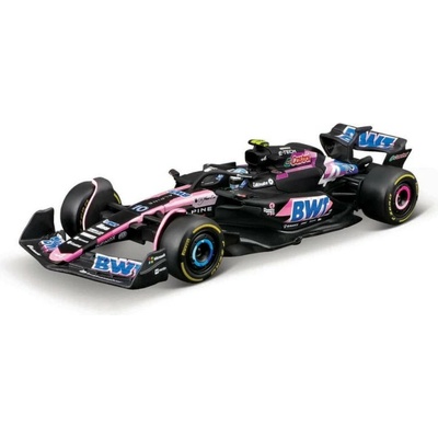 Bburago RACE Formule F1 v dekorativním boxu Team Alpine A524 2024) č. 10 Pierre Gasly 1:43
