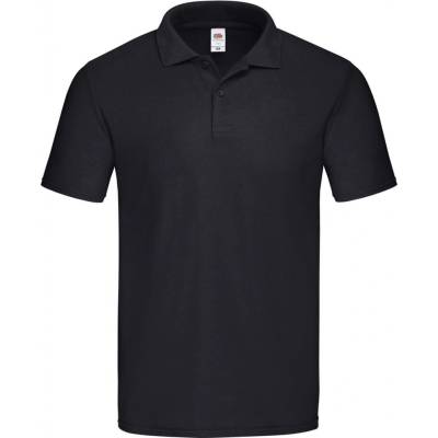 Fruit of the Loom polokošeľa Original Polo čierne