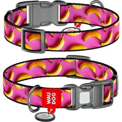 WAUDOG obojek nylon Banány QR