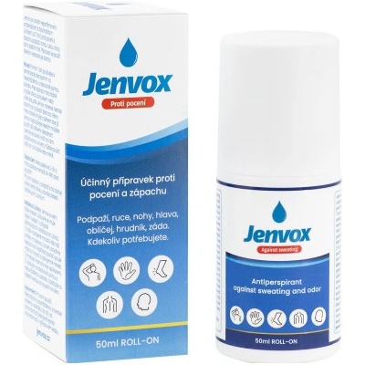 Jenvox 50ml proti pocení a zápachu
