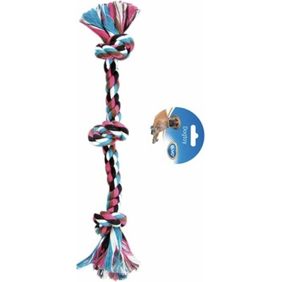 Duvo+ Lano s 3 uzlami na ťahanie 38 cm