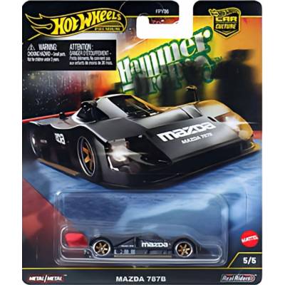 AUTO HOT WHEELS PREMIUM Mazda 787B Hammer Drop Car Culture Měřítko 3+ 1:64