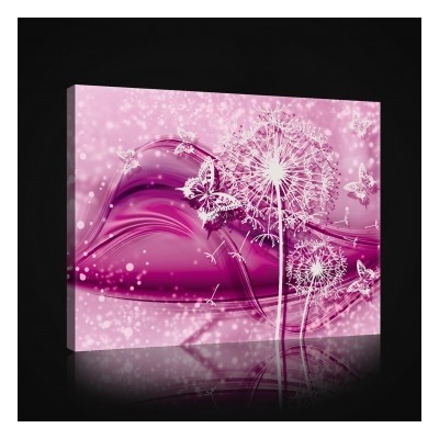Obraz na plátne obdĺžník - OB1026 - Púpava 60cm x 40cm - O4