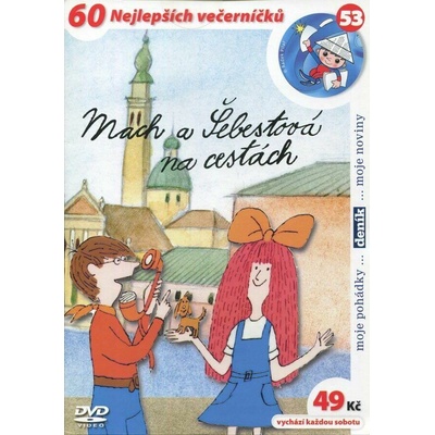 Mach a Šebestová na cestách papírový obal DVD – Hledejceny.cz