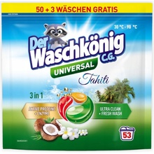 WaschKönig Universal Tahiti pracie kapsuly 53 PD