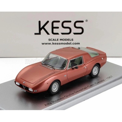 KESS MODEL ALFA ROMEO GIULIA SEVERTAIL CARROZZERIA CASALE 1967 COPPER MET 1:43
