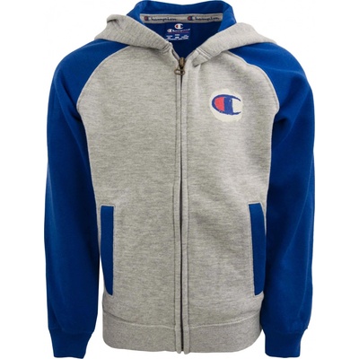 Champion Zip Hoodie Grey-Blue
