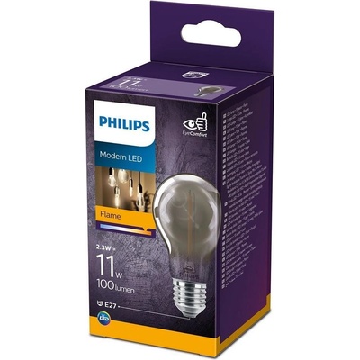 Philips E27 LED žárovka , 2,3W, 100lm, 1800K, vintage