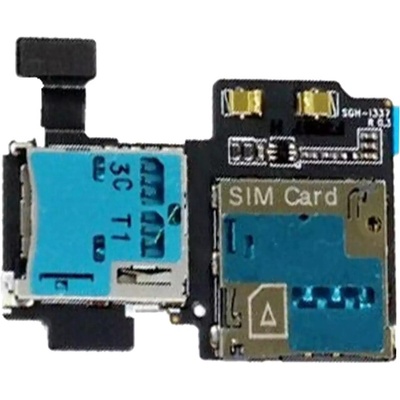 For_Samsung Šuplík na SIM kartu + čtečka SD karty Samsung Galaxy S4 (i337 / M919) SAM7784