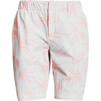 Under Armour Links Printed Short dámské golfové kraťasy 1362112-100 white