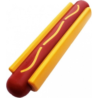 SodaPup Hotdog super odolná nylonová žvýkací hračka