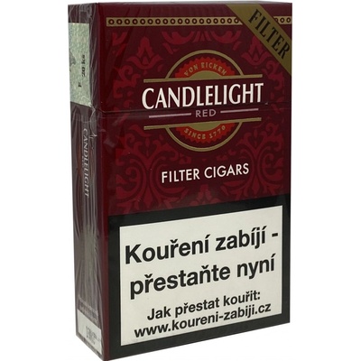Candlelight Filter Red 20 ks