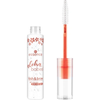 Essence Aloha babes! gelová řasenka na řasy a obočí 01 Ready Sun-set Go! 9 ml
