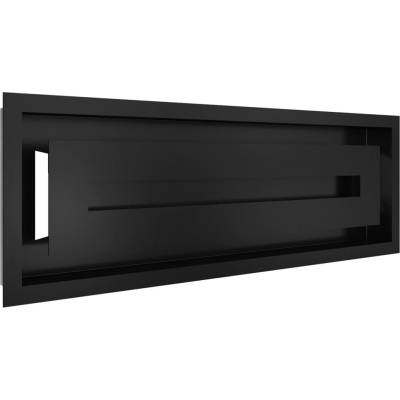 Kratki Mriežka WIND 170 x 490 mm čierna