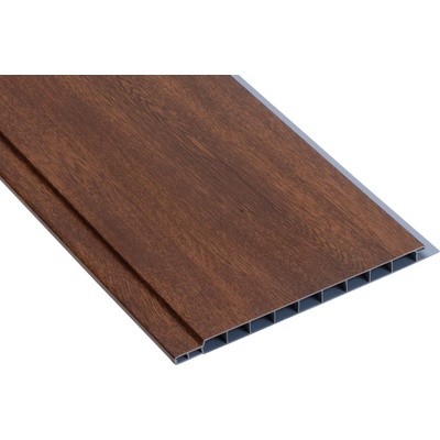 Fasádní plastová palubka Nordica š. 165mm folie ořech, délka 3mb