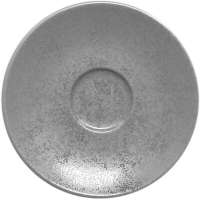 RAK Porcelain RAK Shale podšálka pre šálku RAK-SH116CU08 13 cm sivá