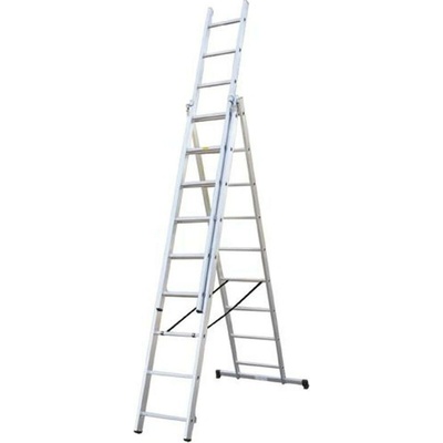 Rebrík Strend Pro DW3 Home, hliníkový, 3x6, max. 150 kg