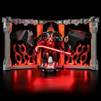 LEGO® 10367 Osvětlení pro Knižní zarážka: Pán prstenů – Balrog