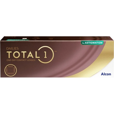 Alcon Dailies TOTAL1 for Astigmatism jednodenní kontaktní čočky 30 čoček – Hledejceny.cz