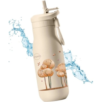 Jenard termoláhev s pítkem 350 ml Cream trees