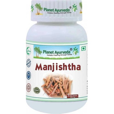 Planet Ayurveda Manjistha extrakt 10:1 500 mg 60 kapslí