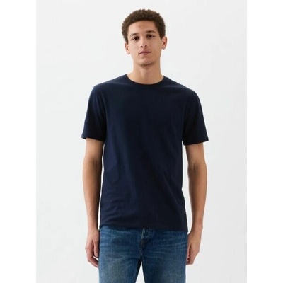 GAP V-EVERYDAY SOFT CREW SOLID tričko tmavě modrá