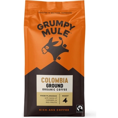 Grumpy Mule BIO Colombia SCA 84+ mletá Arabica 200 g