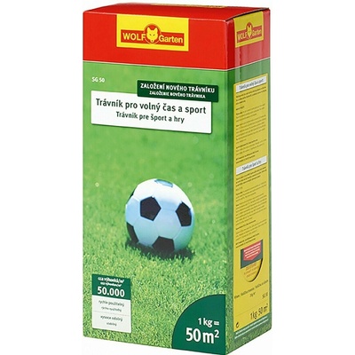WolfGarten SG 50 trávnik na šport a hry na 50m2 1 kg 3825836
