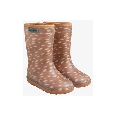 En Fant Print Leather Brown