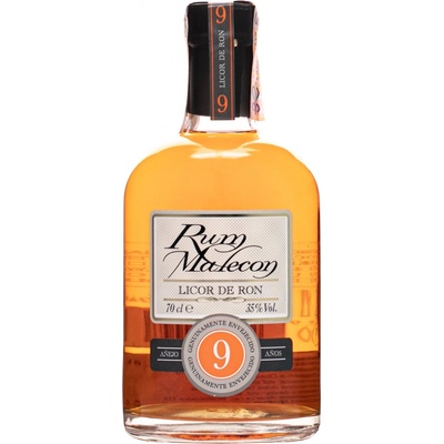 MALECON LICOR DE RON 35% 9y 0,7 l (holá láhev)