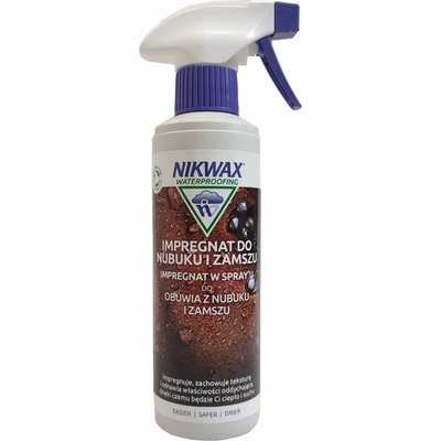 Nikwax Impregnace na obuv nubuk a semiš, sprej 300 ml