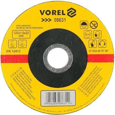 Vorel kotouč na kov 125 x 22 x 1,0 mm TO-08631