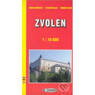 Zvolen Detva Sliač Kováčová Hriňová 1:10 000