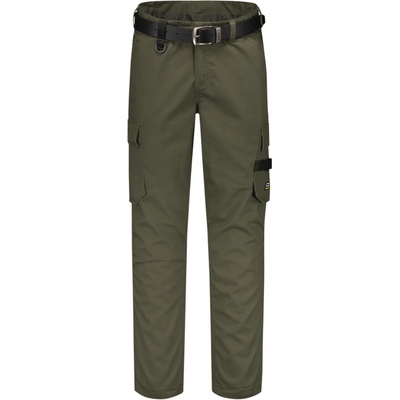 Tricorp Unisex pracovní kalhoty Tricorp Work Pants Twill T64 army