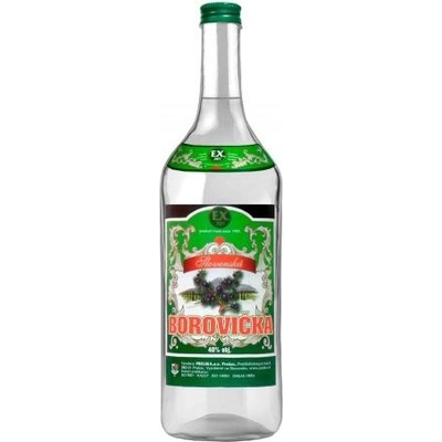 Prelika Slovenská Borovička 40%1 l (čistá fľaša)