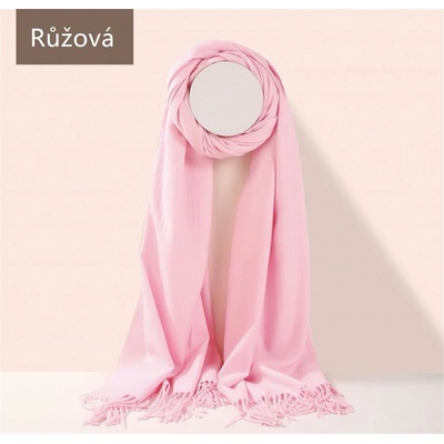 Bavlissimo šála Růžová