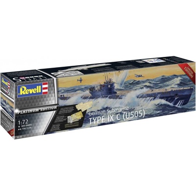 REVELL Plastic ModelKit loď 05180 Type IX C "Platinum Edition" 18 05180 1:72