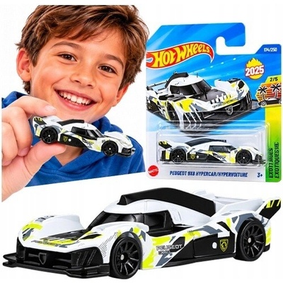 Mattel Hot Wheels Exotics Peugeot 9X8 Hypercar
