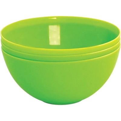 PRAKTIK súprava 3 plastových misiek zelené 900 ml