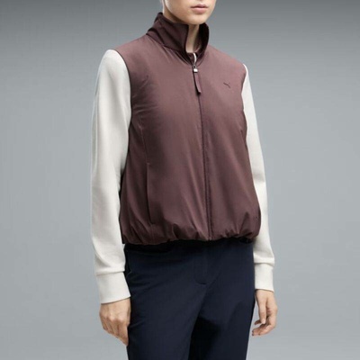 Puma Golf Cloudspun Fleece Hybrid Jkt Deep Navy