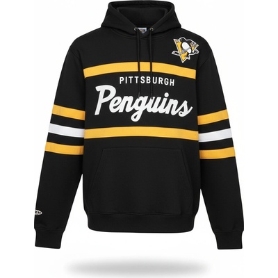 Mitchell & Ness Pánska mikina Pittsburgh Penguins Head Coach Hoodie