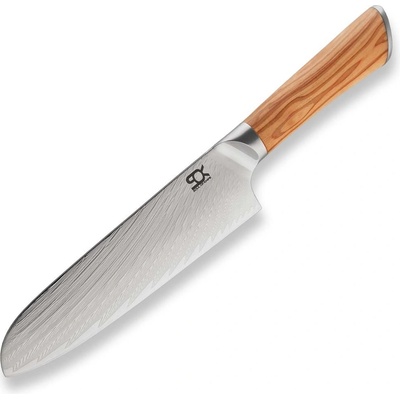 SOK nôž Santoku Olive Sunshine Damascus 17,5 cm
