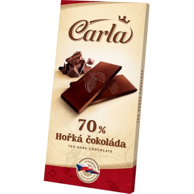 Carla Horká čokoláda 70% 80 g