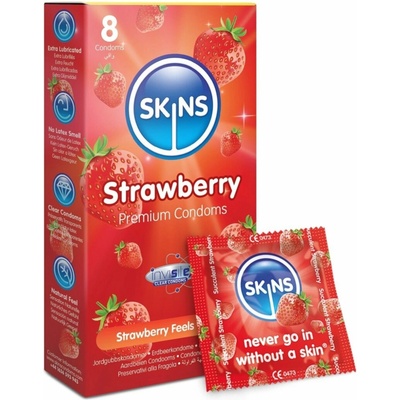 Skins Strawberry 8 ks