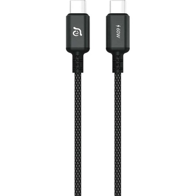 Adam Elements ACBADS120BK USB-C na USB-C 60W, 1,2m, černý