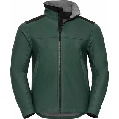 Russell 018M pracovná 3-vrstvová softshellová bunda 12.018M Bottle Green