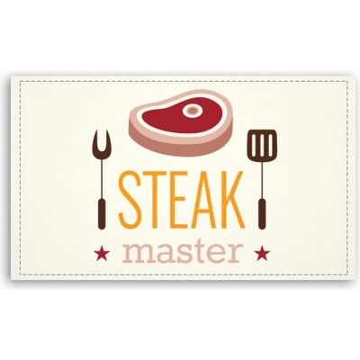 Fotoobraz 120x70 cm velký Steak master