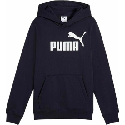 Puma Essentials No.1 Logo Hoodie FL B tmavě modrá