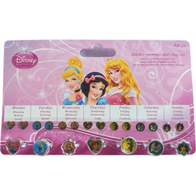 Disney prstienky so samolepkami 7 14-Disney