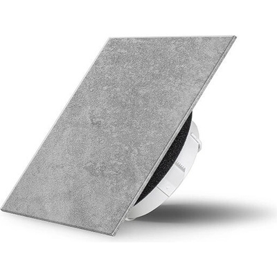 Air Design Glass čtvercový Concrete šedý 2010 100 mm
